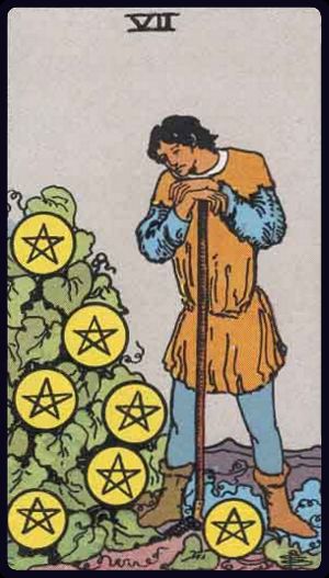 Seven Of Pentacles