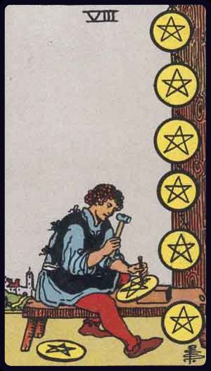 Eight Of Pentacles